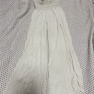 Flare Off white pants